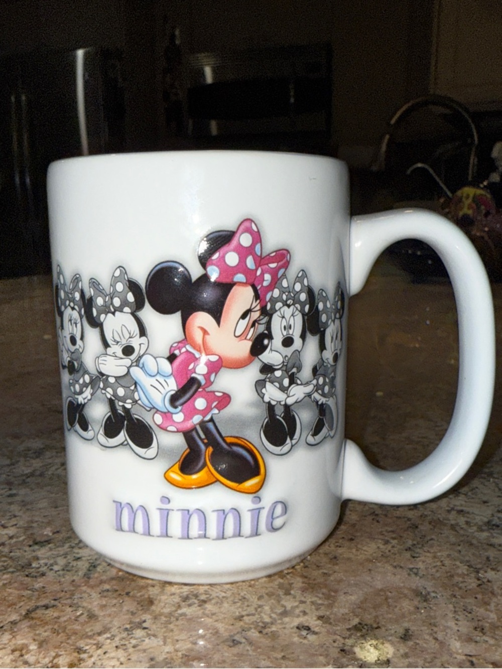 Minnie Mouse DISNEY PARKS Coffee Mug tall